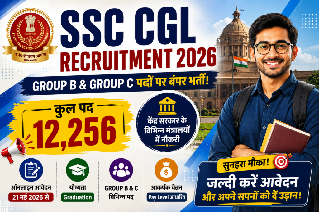 SSC CGL Recruitment 2026