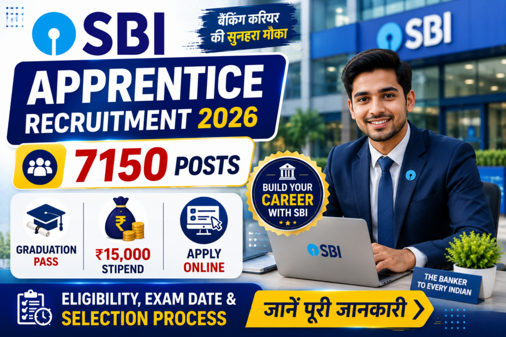 SBI Apprentice Recruitment 2026
